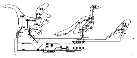 Dinosaur Light PCB
